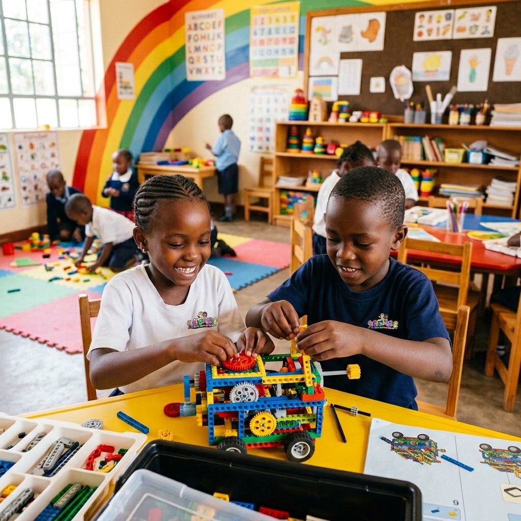 After school club, holiday club and flexible childcare services at Colourbox Hub Ikeja